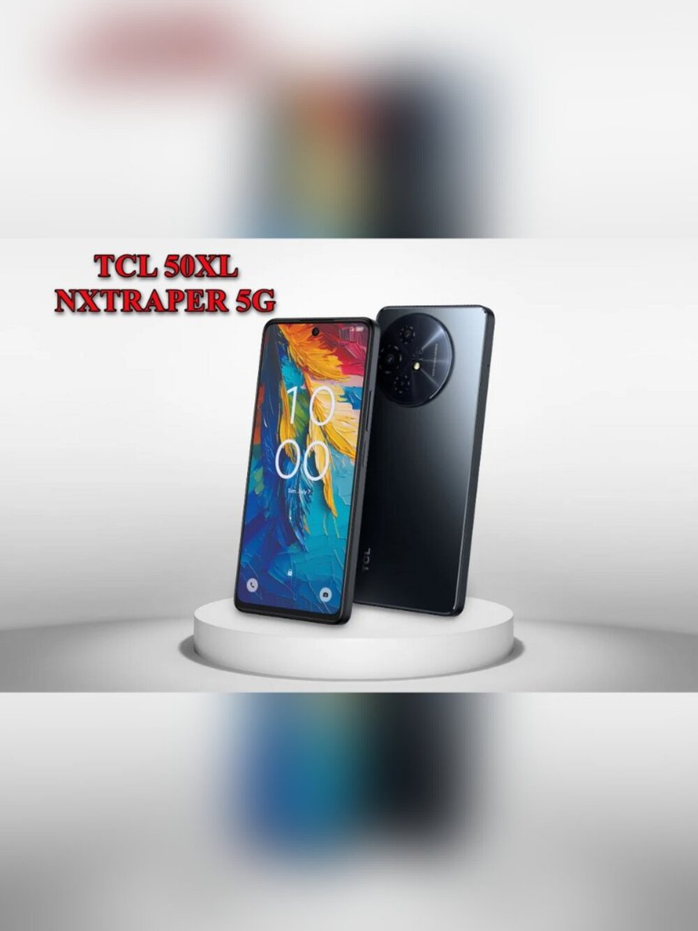 TCL 50 XL NXTPAPER 5G Straight Talk/TracFone Prepaid Smartphone 128GB Blue